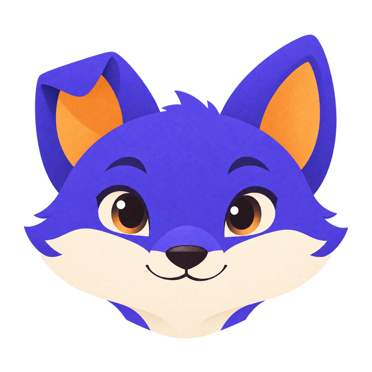 Tedzis neugieriger violetter Fuchs